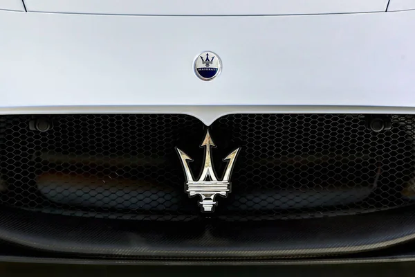 Modena Italy September 2020 Public Presentation New Maserati Mc20 Detail — Stock Photo, Image