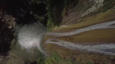 Cebu Montpeller şelale üst görünümü, Phillipines