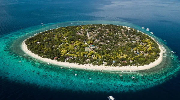 Isola di Balicasag, isola isolata nelle Filippine — Foto Stock