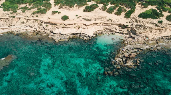 Costa Espanhola Formentera Ilhas Baleares Espanha — Fotografia de Stock