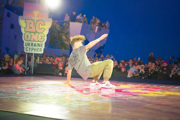 Odessa Ukrajna 2017 Augusztus Tánc Csatát Break Dance Hip Hop — Stock Fotó