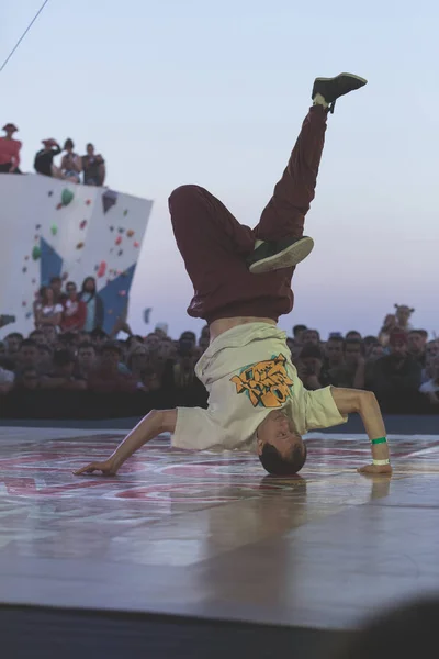 Odessa Oekraïne Augustus 2017 Slag Van Dansen Kampioenschap Van Breakdance — Stockfoto