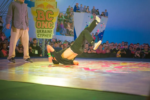 Odessa Ukrajna 2017 Augusztus Tánc Csatát Break Dance Hip Hop — Stock Fotó