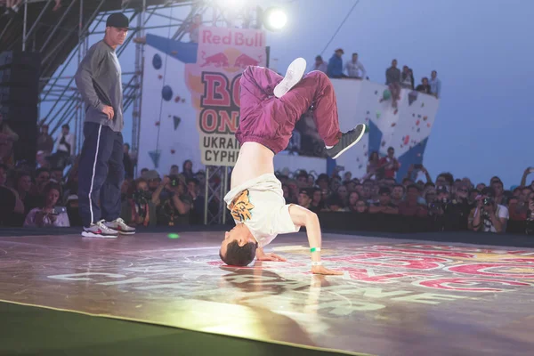 Odessa Ukrayna Ağustos 2017 Savaş Dansı Break Dans Hip Hop — Stok fotoğraf