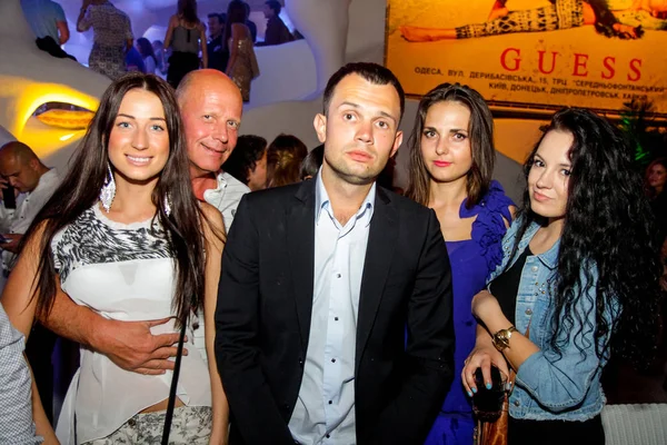 Odessa Ucraina Maggio 2013 Ibiza Night Club Persone Che Posano — Foto Stock