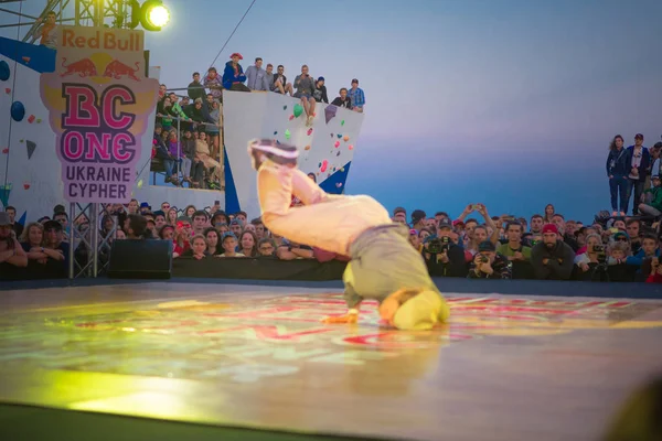 Odessa Ukrayna Ağustos 2017 Savaş Dansı Break Dans Hip Hop — Stok fotoğraf