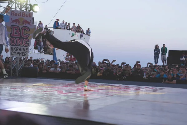 Одесса Украина Августа 2017 Танцевальная Битва Чемпионат Брейк Дансу Хип — стоковое фото