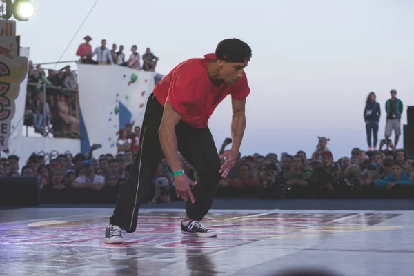 Odessa Ukrajna 2017 Augusztus Tánc Csatát Break Dance Hip Hop — Stock Fotó