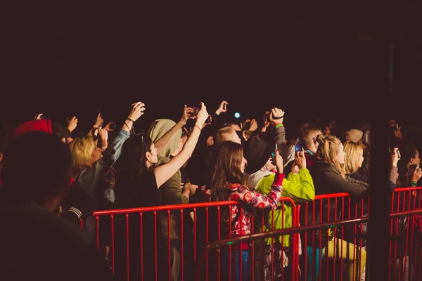 Odessa Oekraïne Augustus 2017 Night Club Party Mensen Genieten Van — Stockfoto