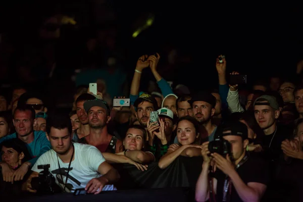 Odessa Ukraina Sierpnia 2017 Night Club Party Osób Korzystających Tańca — Zdjęcie stockowe