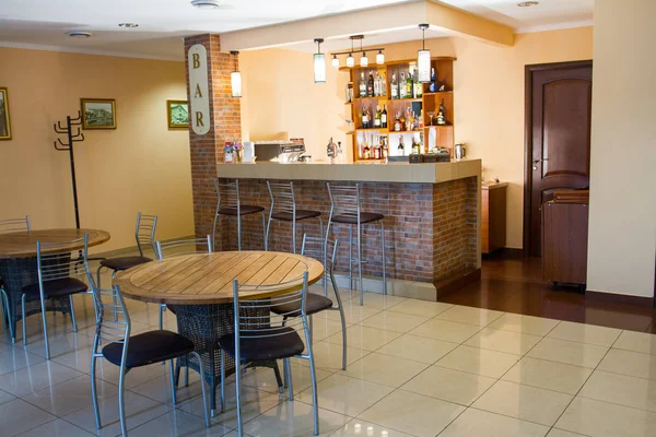 Inre Bar Lobbybar Med Litet Hotell — Stockfoto