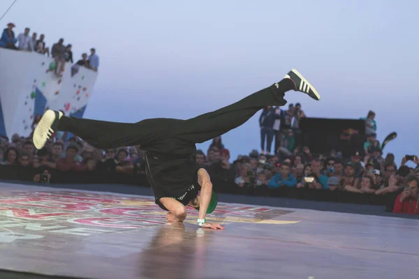 Odessa Ukrayna Ağustos 2017 Savaş Dansı Break Dans Hip Hop — Stok fotoğraf