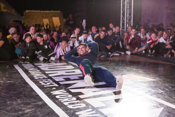 Odessa Ucrania Agosto 2017 Campeonato Break Dance Estilos Hip Hop — Foto de Stock