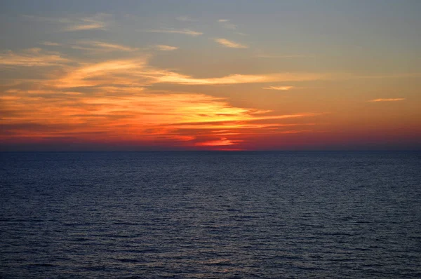 Sonnenuntergang Ozean Sonnenuntergang Meer — Stockfoto