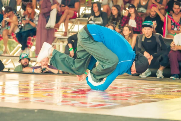 Odessa Oekraïne Augustus 2017 Slag Van Dansen Kampioenschap Van Breakdance — Stockfoto