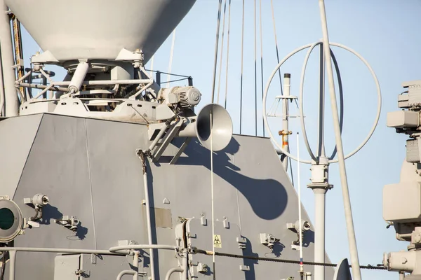 乌克兰奥德萨 2017年7月14日 卡拉穆尔塞尔贝舰 萨鲁卡贝级土耳其海军的详情 — 图库照片