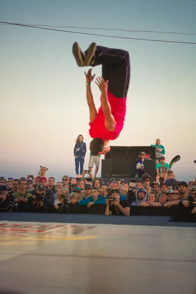 Odessa Ucrânia Agosto 2017 Dancing Battle Campeonato Break Dance Hip — Fotografia de Stock