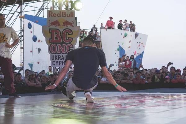 Odessa Ukrajna 2017 Augusztus Tánc Csatát Break Dance Hip Hop — Stock Fotó