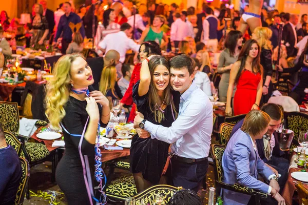 Odessa Ucraina Dicembre 2014 Ministerium Night Club Discoteca Party Persone — Foto Stock