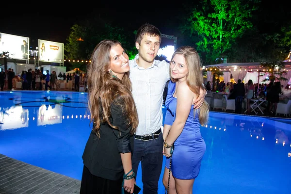 Odessa Ukraina Maja 2013 Ibiza Night Club Strony Osób Stwarzających — Zdjęcie stockowe