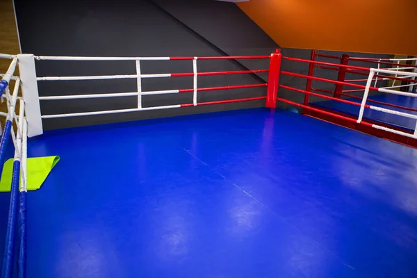 在健身中心看拳击健身房 — 图库照片
