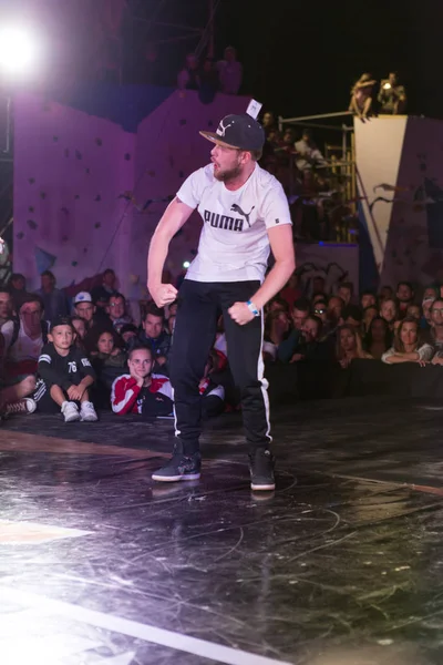 Odesa Ukrajna 2017 Augusztus Break Dance Hip Hop Tánc Stílusokat — Stock Fotó