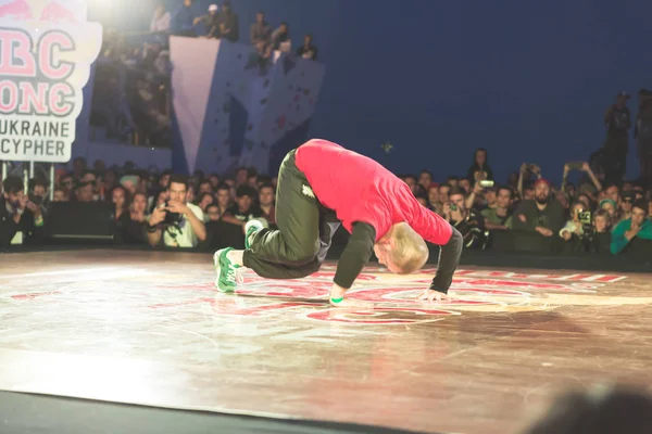 Odessa Ukrajna 2017 Augusztus Tánc Csatát Break Dance Hip Hop — Stock Fotó