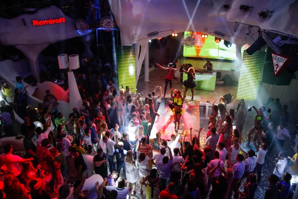 Odessa Ukraine June 2013 Night Club Party People Enjoying Music — Stock Photo, Image