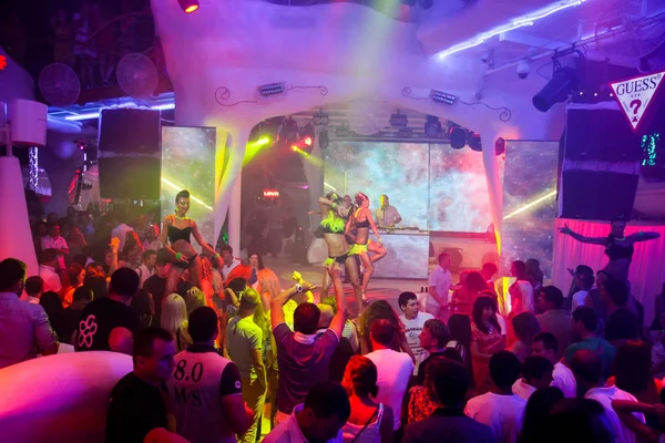 Odessa Ukraine June 2013 Night Club Party People Enjoying Music — Stock Photo, Image