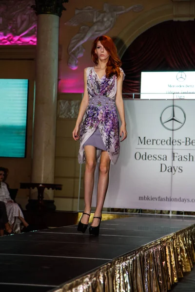 Odessa Ucrania Junio 2013 Club Nocturno Ministerium Semana Moda Mercedes — Foto de Stock