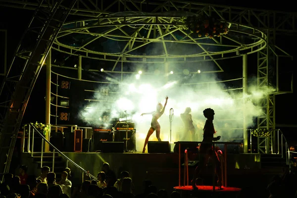 Odessa Ukraine June 2013 Night Club Party People Enjoying Music — Stock Photo, Image