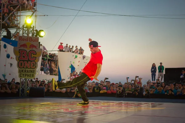 Odessa Ukrajna 2017 Augusztus Tánc Csatát Break Dance Hip Hop — Stock Fotó