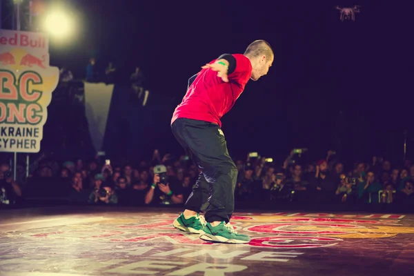 Odessa Ukraina Sierpnia 2017 Taniec Walki Mistrzostwa Świata Break Dance — Zdjęcie stockowe