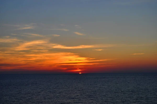 Sonnenuntergang Ozean Sonnenuntergang Meer — Stockfoto