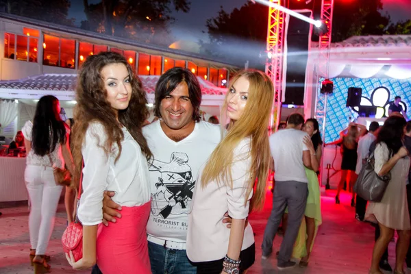 Odessa Ukraina Maja 2013 Ibiza Night Club Strony Osób Stwarzających — Zdjęcie stockowe