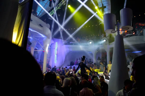 Odessa Ukraine Mai 2013 Nachtclub Party Menschen Genießen Tanzsound Mit — Stockfoto