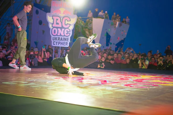 Odessa Ucrânia Agosto 2017 Dancing Battle Campeonato Break Dance Hip — Fotografia de Stock