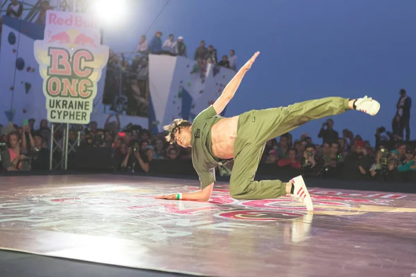 Odessa Ukrajna 2017 Augusztus Tánc Csatát Break Dance Hip Hop — Stock Fotó