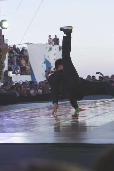 Odessa Ukrayna Ağustos 2017 Savaş Dansı Break Dans Hip Hop — Stok fotoğraf