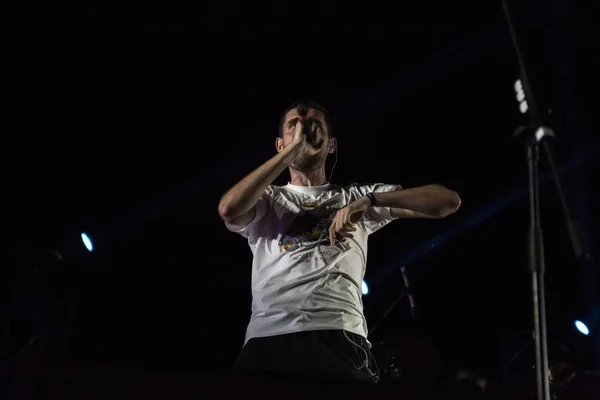 Odessa Ucraina Agosto 2017 Famoso Artista Rap Russo Noize Eseguito — Foto Stock