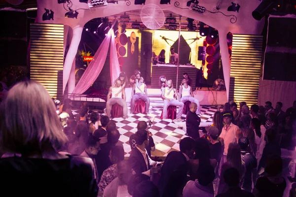 Odessa Ukraine Juni 2013 Nacht Club Party Leute Genießen Tanzsound — Stockfoto