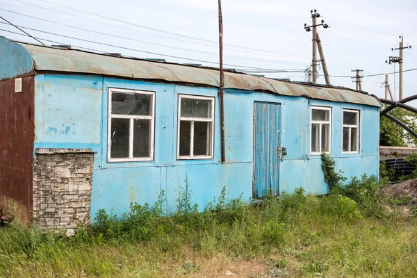 Ancienne Maison Abandonnée Dans Village — Photo