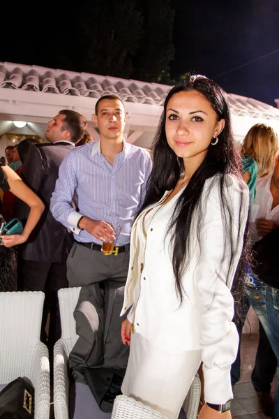 Odessa Oekraïne Mei 2013 Ibiza Nachtclub Mensen Die Zich Voordeed — Stockfoto