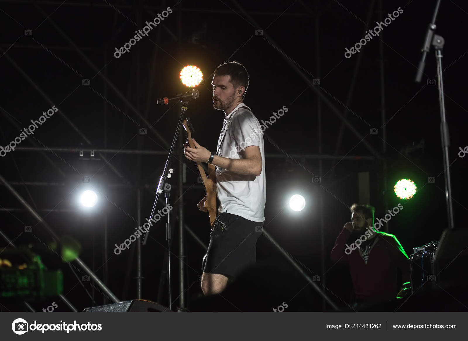 Одесса Украина Августа 2017 Года Известный Российский Рэп.