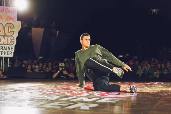 Odessa Ukrajna 2017 Augusztus Tánc Csatát Break Dance Hip Hop — Stock Fotó