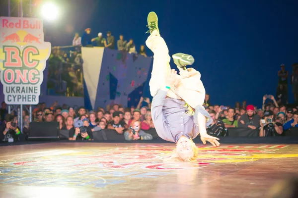 Odessa Ukrajna 2017 Augusztus Tánc Csatát Break Dance Hip Hop — Stock Fotó