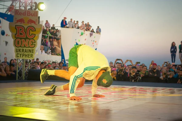 Odessa Ukrajna 2017 Augusztus Tánc Csatát Break Dance Hip Hop — Stock Fotó