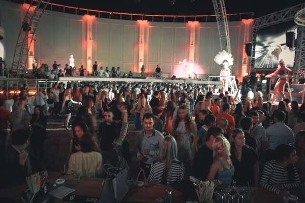 Odessa Ukraine June 2013 Night Club Party People Enjoying Music — Stock Photo, Image