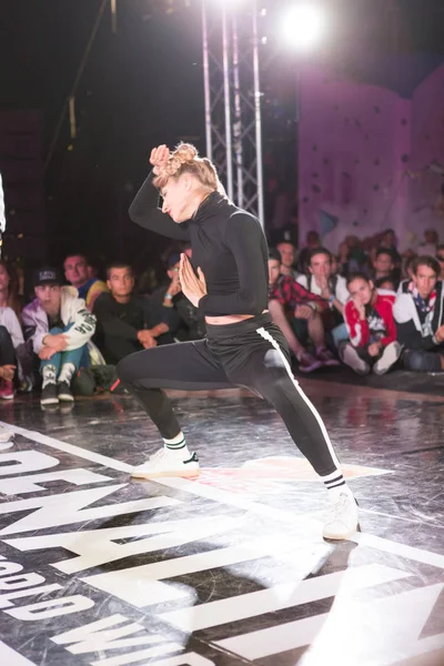 Odesa Ukrajna 2017 Augusztus Break Dance Hip Hop Tánc Stílusokat — Stock Fotó