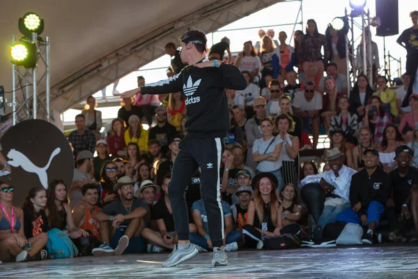 Odessa Ucraina Agosto 2017 Campionato Break Dance Stile Hip Hop — Foto Stock
